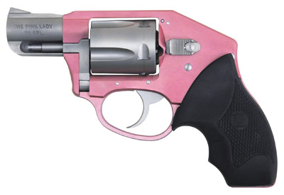 charter arms pink lady off duty 38 special 2" 5rd blk syn grip pink/ss