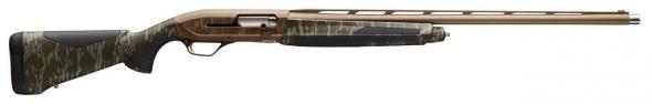 browning 011706205 maxus ii wicked wing 12 gauge 26" 4+1 3.5" burnt bronze cerakote mossy oak bottomland fixed w/overmolded gripping panels stock...
