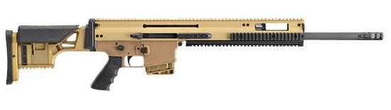 fn 38100544 scar 20s 7.62x51mm nato 20" 10+1 black black fixed w/adjustable comb & cheekpiece stock black hogue rubber grip right hand