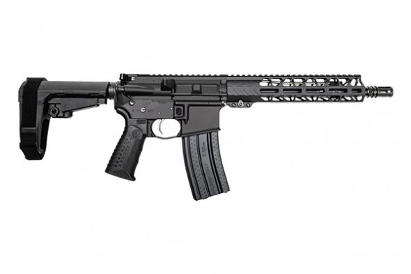 battle arms development, workhorse pistol, semi-automatic, 5.56 nato, 10.5" barrel, 30+1 round, black