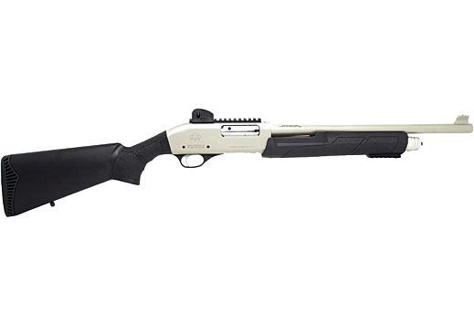 black aces pro series x 12ga. 18.5" barrel 6-shot nickel walnut