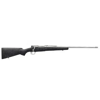 winchester model 70 extreme weather 300wm 26" sporter fluted barrel bell & carlson synthetic gray matte finish
