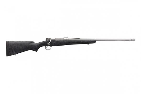 winchester, model 70 extreme weather, 7mm, 26" barrel, bell & carlson synthetic, gray matte finish