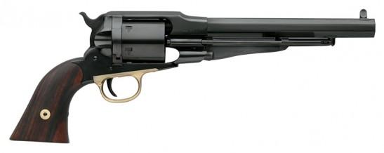 taylors firearms, 1858 remington conversion 45 colt (lc) 8" barrel, 6 shot, blued finish