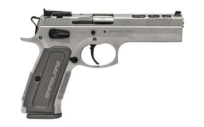 sar usa k-12 sport x duty 9mm luger 4.70" barrel 17+1 matte stainless steel gray polymer grip