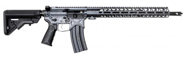 battle arms development authority 010 authority elite 5.56 nato 16" 30+1 battlearms gray black nitride 6 position b5 bravo adjustable stock black...
