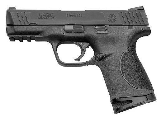 smith & wesson m&p 45 compact 4" barrel melonite 8 rounds ma