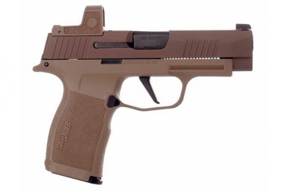 sig sauer, p365 xl, nra edition, 9mm, 3.7" barrel, includes romeo zero red dot, xray3 night sights, fde, 15 rounds