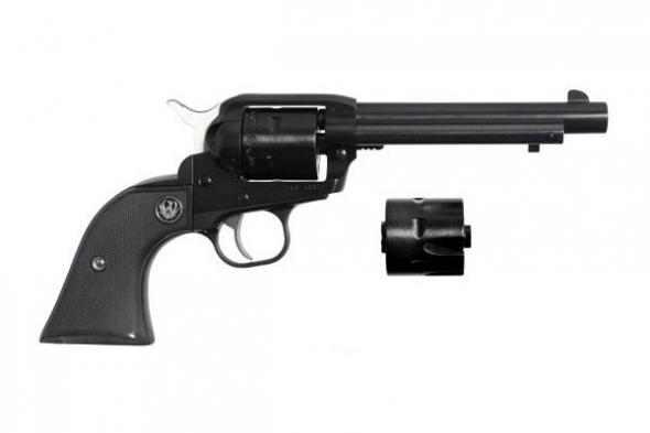 ruger 6 round 22lr/22 mag single six w/5.5" barrel/fixed sights/blue finish