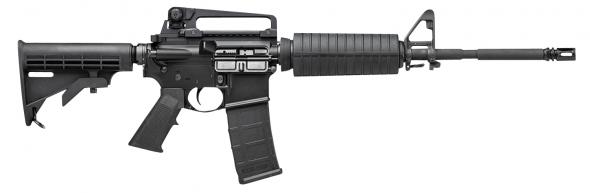 stag arms, stag 15 m4, semi-automatic, 5.56 nato, 16" barrel, 30+1 round, black finish, detachable carry handle