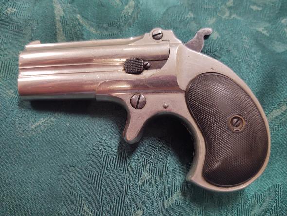 remington 95 double deringer .41 rimfire black powder c&r pocket pistol