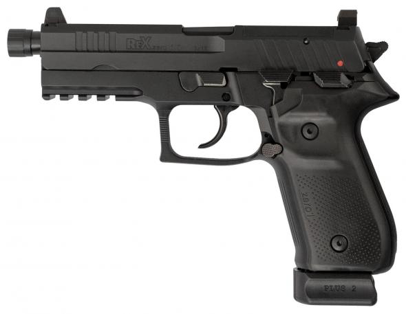 arex zero 1t 9mm 17 rd (doesn''t have the extension) pstl in black - rexzero1t01