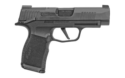 sig sauer, p365xl, striker fired, 9mm, 3.7" barrel, 10+1 round, manual safety, night sights, black finish