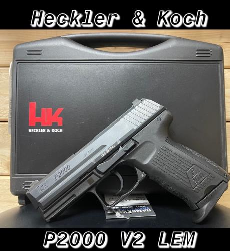h&k promotion heckler & koch p2000 v2 lem .40s&w