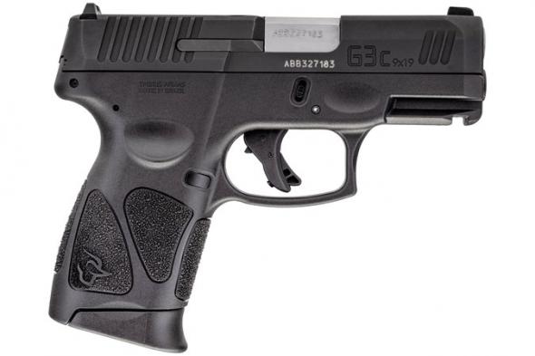 taurus, g3c, 9mm, 3.2" barrel, black finish, right hand, 10 rounds