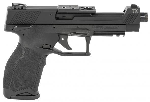 taurus, tx22 competition, 22 lr, 5.25" threaded barrel, black finish, adjustable sights, 16 rounds