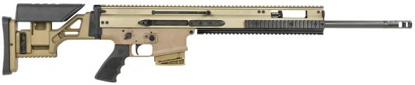 fn scar 20s nrch 6.5 creedmoor 20" black barrel 10+1 flat dark earth anodized rec flat dark earth fixed with adjustable comb & cheek piece stock...