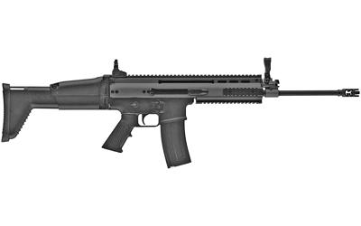 fn america, scar 16s nrch, semi-automatic rifle, 223 rem/556nato, 16" barrel, black, synthetic stock, adjustable sights, 30 rounds, made in the u.s.a...
