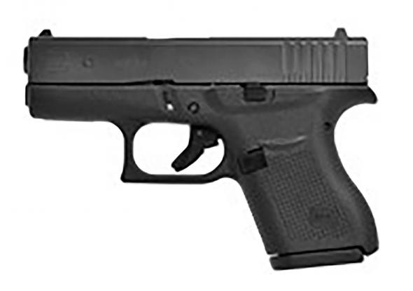 glock 43 9mm luger 3.41" barrel 6 round black rebuilt