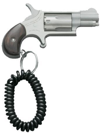 north american arms mini revolver 22 mag 1.125" barrel silver 5 round