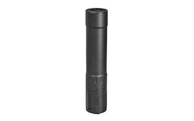yankee hill machine co, phantom .22 suppressor, 22lr, 17hmr, 22mag, 5.7x28, rimfire suppressor, 4 oz, 5.5" long, 1.1" diameter, black, aluminum and...