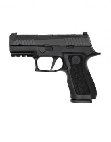 p320 pro compact le, 9mm, 3.9" barrel, optics ready, xray3 sights, 3-15rd magazines, black