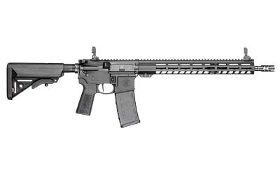 smith & wesson, volunteer xv, optics ready, semi-automatic rifle, ar-15, 223 remington/556nato, 16" barrel, pws muzzle brake, 1:8 5r rifling, matte...