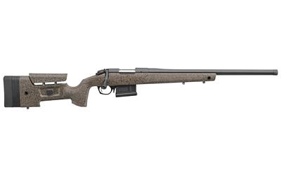 bergara, b-14 series hmr rifle, bolt action rifle, 300 winchester magnum, 26" barrel - threaded 5/8-24, cerakote finish, black, black/tan hmr...