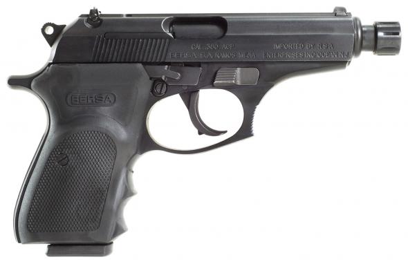 thunder matte 380acp 8+1 tb, threaded barrel