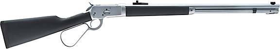 taylors firearms, 1892 alaskan take-down lever 44 rem mag 20" barrel, 10+1 round, wood w/black rubber overmold stock chrome matte