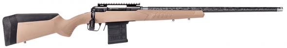 savage arms 110 carbon tactical 6.5 prc 24" matte black carbon steel carbon wrapped stainless steel barrel rec flat dark earth accustock with accufit...