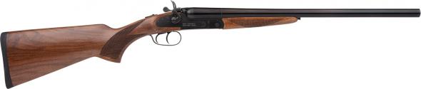 rock island side by side 12 gauge 24" barrel 3" chamber black anodized aluminum rec/barrel walnut fixed stock right hand (full size) double barrel...