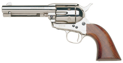 taylors firearms, uberti 1873 cattleman 45lc 5.5" barrel, 6 rounds, nickel finish