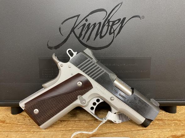 kimber 1911 ultra carry ii two tone 45 acp 3in 1-7rd mag