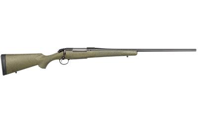 bergara rifles b-14 hunter 7mm-08 rem caliber, 22" barrel, graphite black cerakote metal finish & softtouch green speckled molded fixed synthetic...