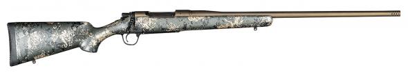 christensen arms, mesa fft, 300 prc, 3+1 capacity, 22" threaded barrel, burnt bronze cerakote finish, green with black/tan webbing fixed stock, right...