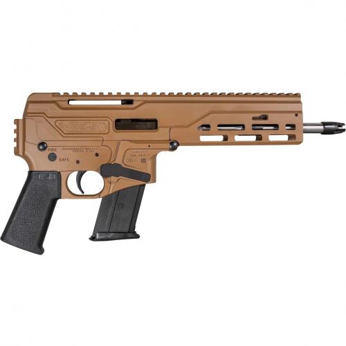 diamondback, dbx, semi-automatic, 5.7x28mm, 8" barrel, flat dark earth, fn five-seven mag caompatible, 20 rounds