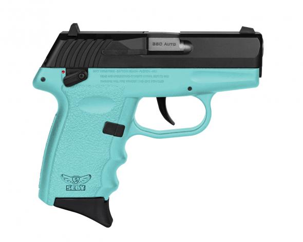 sccy, cpx-4, .380 acp, 2" barrel, 10 round, black/blue, 10 round