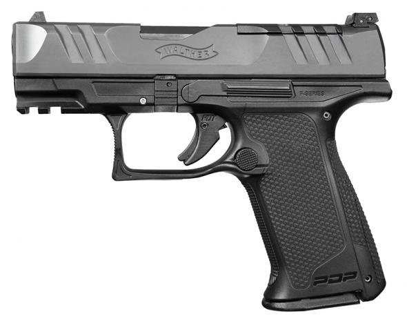 walther arms, pdp f-series, 9mm, 3.5" barrel, optics ready, black polymer, 2-10rd mags