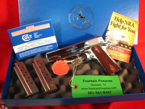 Bright SS Colt 38 Super