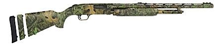 mossberg, 500, super bantam, pump action shotgun, 20 gauge, 3", 22" vent rib barrel, mossy oak obsession finish, synthetic stock, x-full, adjustable...