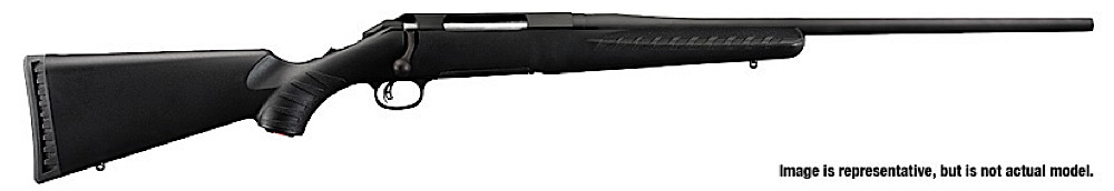 ruger american standard bolt 7mm-08 remington 22" 4+1 synthetic stk black