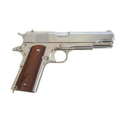 cimarron 1911n00 a1 1911 semi auto - 5" 45acp nickel finish