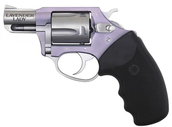 charter arms chic lady revolver 38 special 2" aluminum lavender rubber 5rd ultra lite