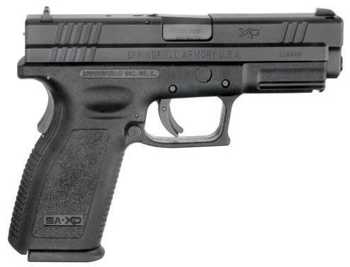 springfield armory xd essential package 9mm 4" 10+1 polymer grip black