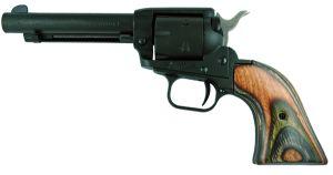 heritage rough rider 22lr/22 mag 4.75" 6rd cocobolo grip black satin
