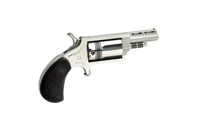 north american arms the wasp revolver single action 22wmr 1.625" steel stainless rubber 5rd fixed sights naa-22m-tw