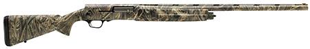 browning a5 sa 12ga 26" 3.5" 4+1 mossy oak bottomlands syn