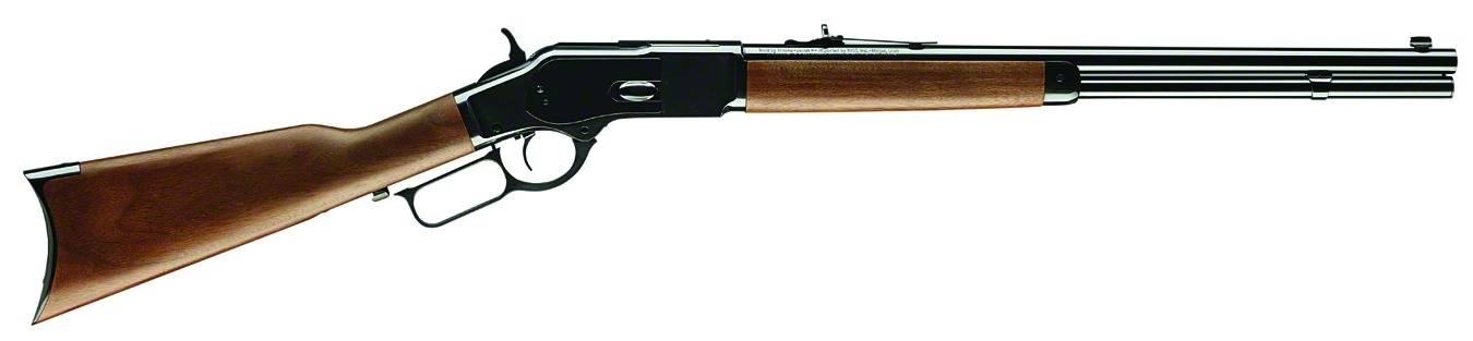 win guns 534200140 1873 short rifle lever 44-40 win 20" 10+1 wal oil stk blued