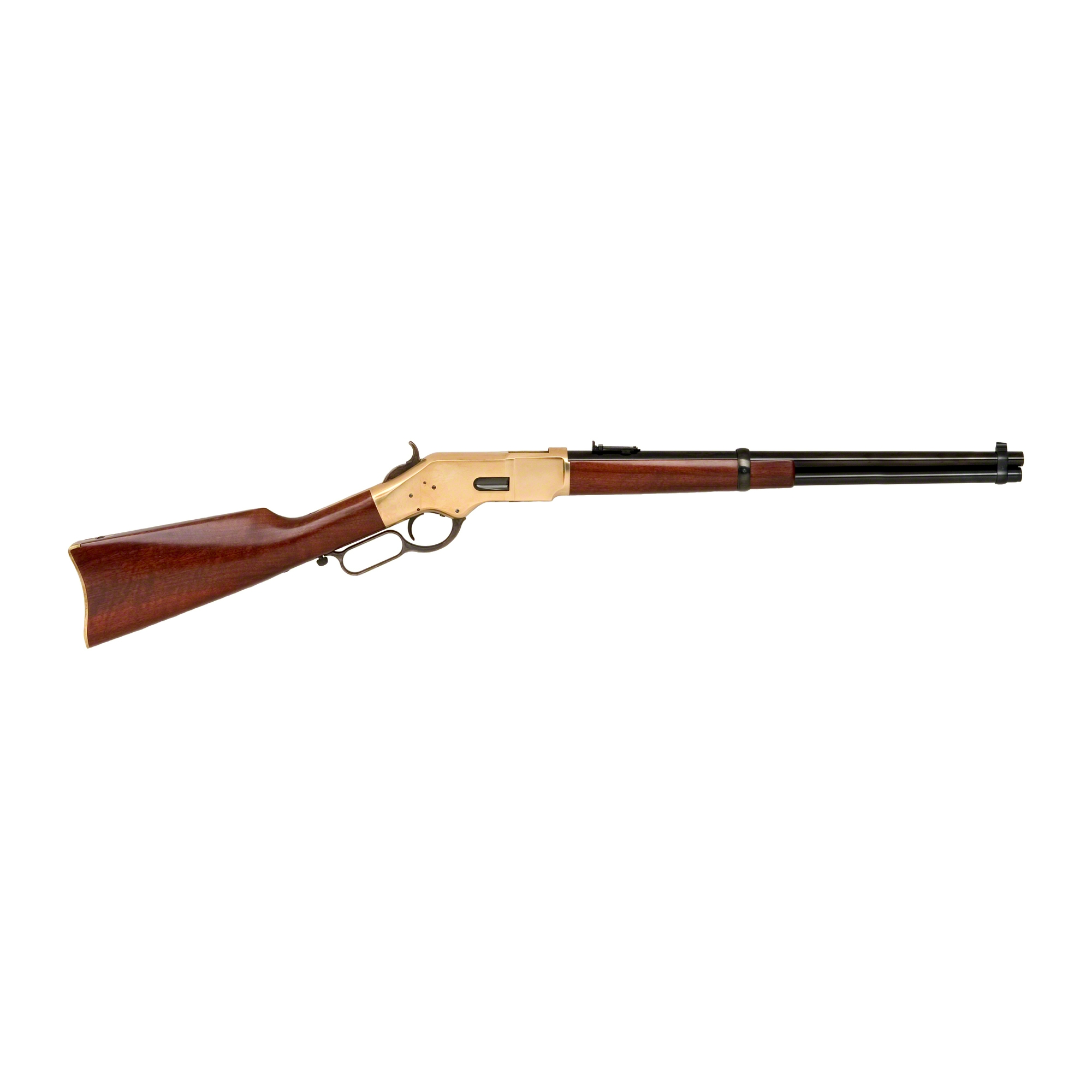 cimarron ca220as1 1866 yellwboy levr 38 spl 19" w/ saddle ring round bbl std blue finish